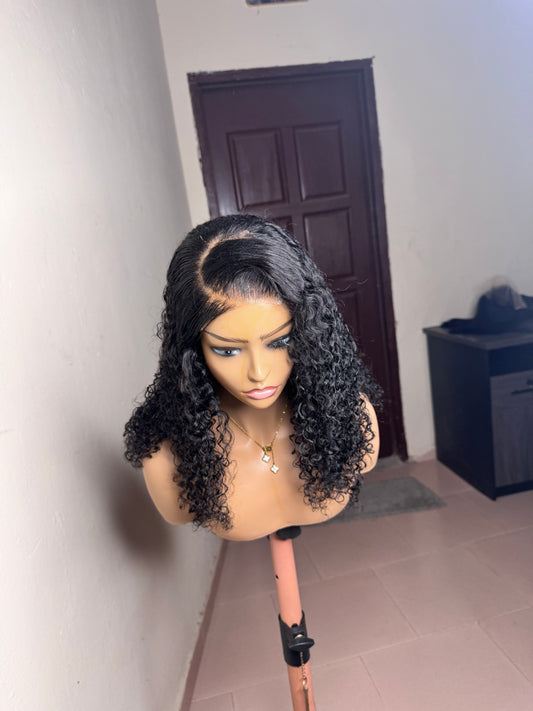 Luxury Wet curls wig