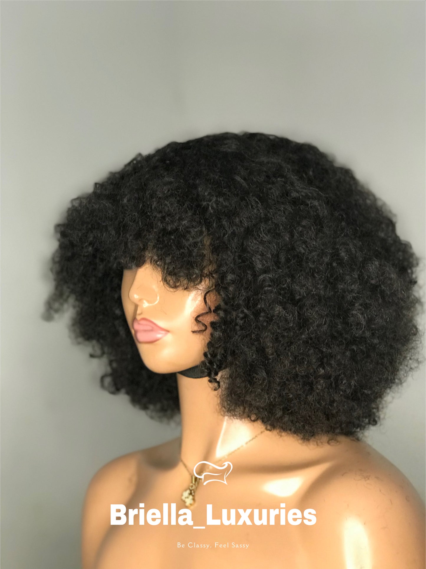 Soft Bouncy Fringe Wig – Silky, Comfortable, Natural Look