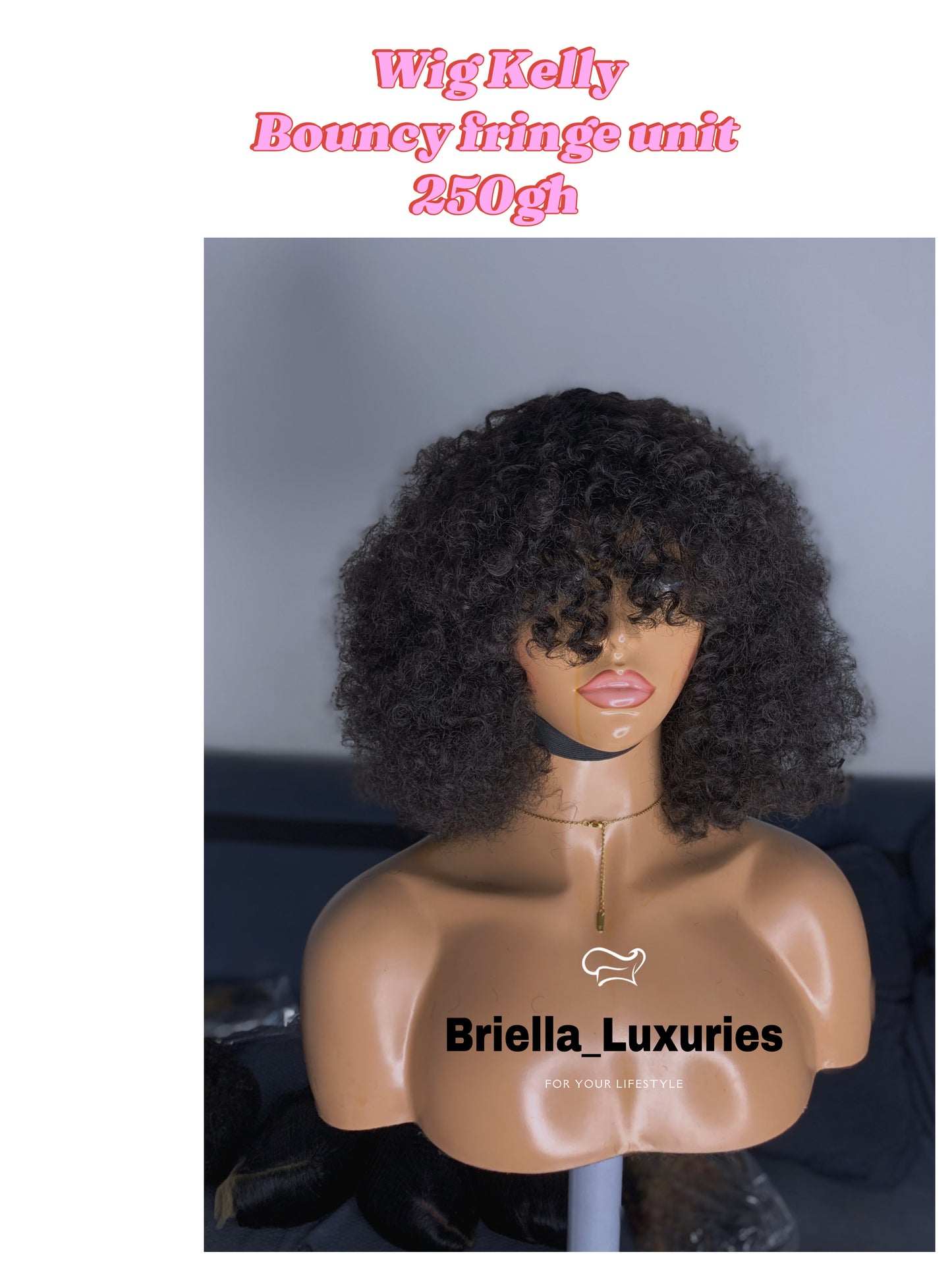 Soft Bouncy Fringe Wig – Silky, Comfortable, Natural Look
